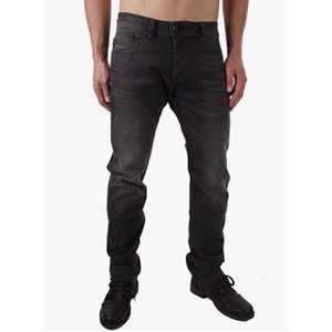 Diesel Darron Regular Slim-Tapered Jeans Mens 33x32 Gray Wash Made in USA Denim